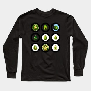 My love, avocado Long Sleeve T-Shirt